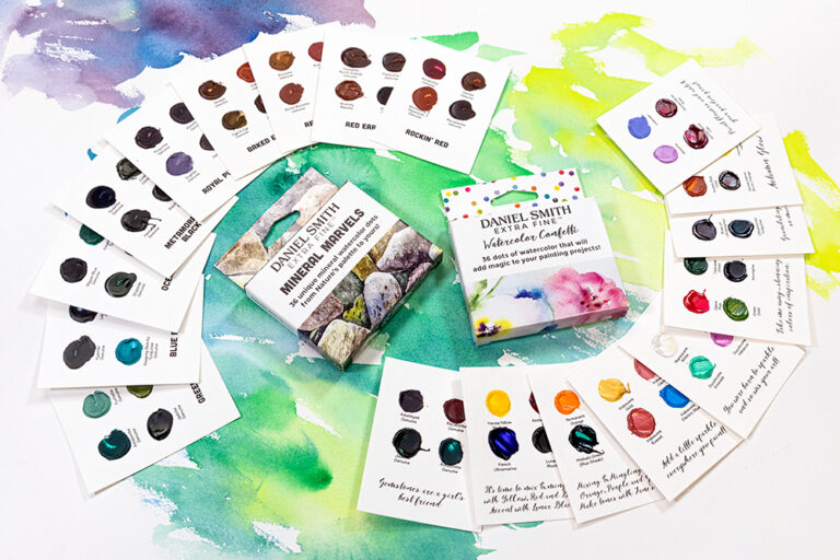 Unlock Your Palette With Daniel Smith Watercolour Dot Cards Bromleys