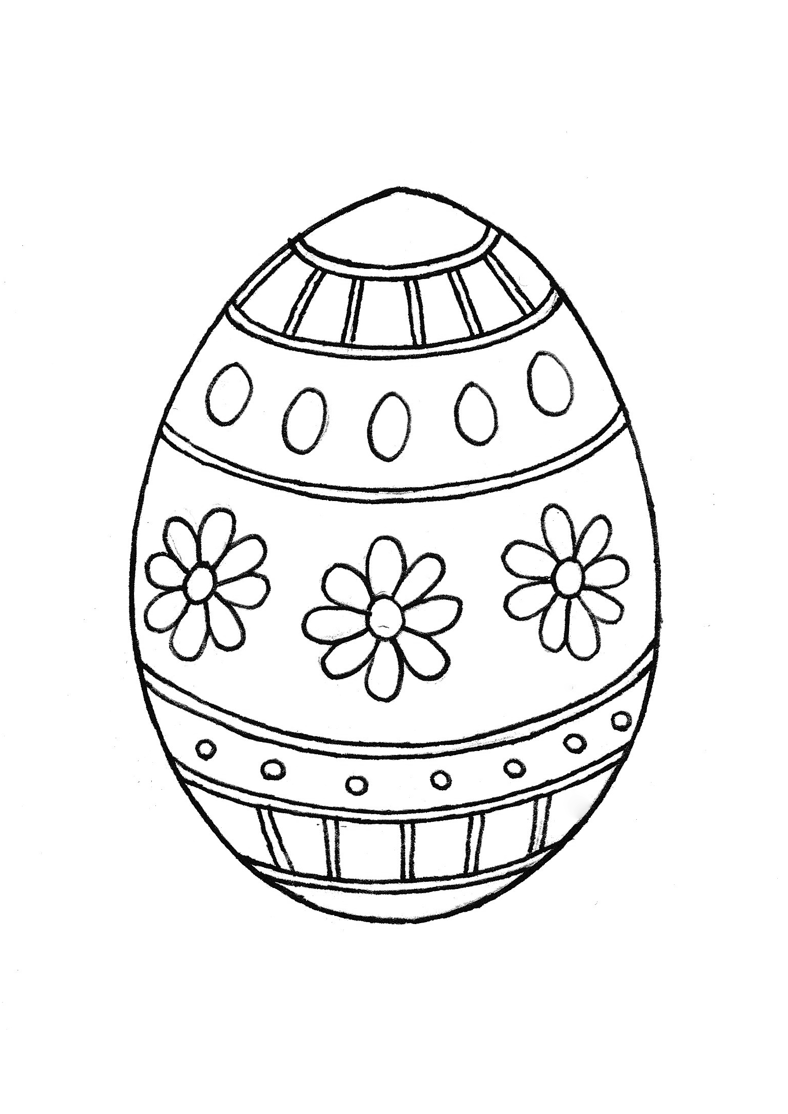 Easter Egg Templates Free