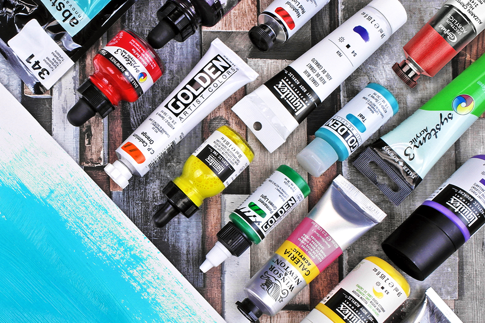 Getting to Know the Different Types of Paints for Art: A Quick Guide to the  Three Most Popular Painting Mediums