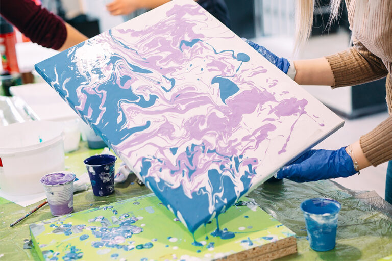 The Beginners Guide to Acrylic Pouring | Bromleys Art Supplies