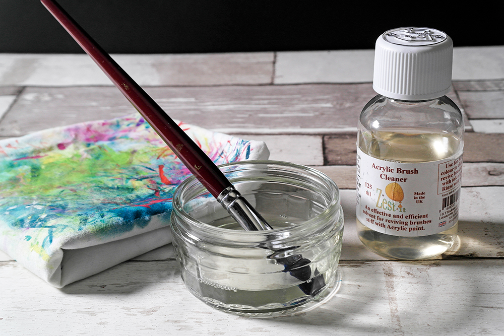 How to Clean Acrylic Paint Brushes - Easy Brush Care Guide