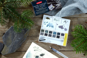 Using The Derwent Tinted Charcoal Paint Pan Set Our Top Tips Bromleys Art Supplies