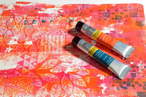 Monoprinting Without The Press - How To Use Gel Press Gel Printing ...