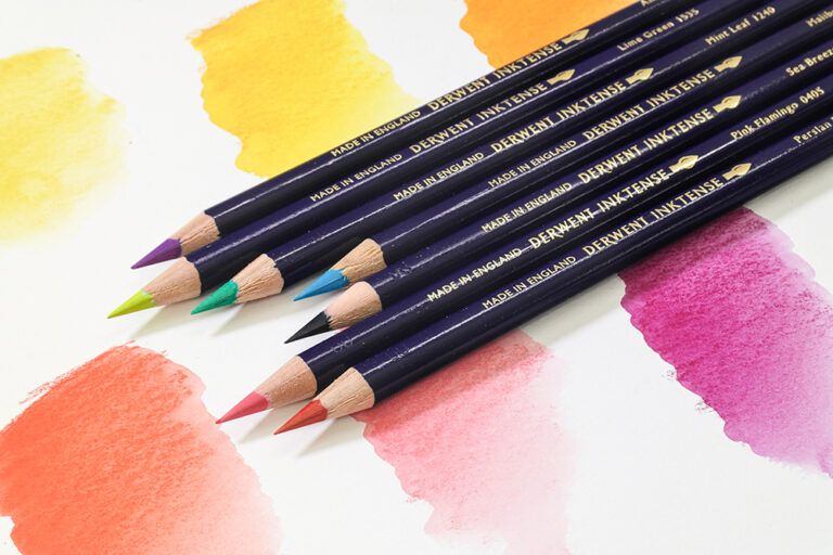 Inktense Just Got Bolder: We Explore The 28 New Colours By Derwent 