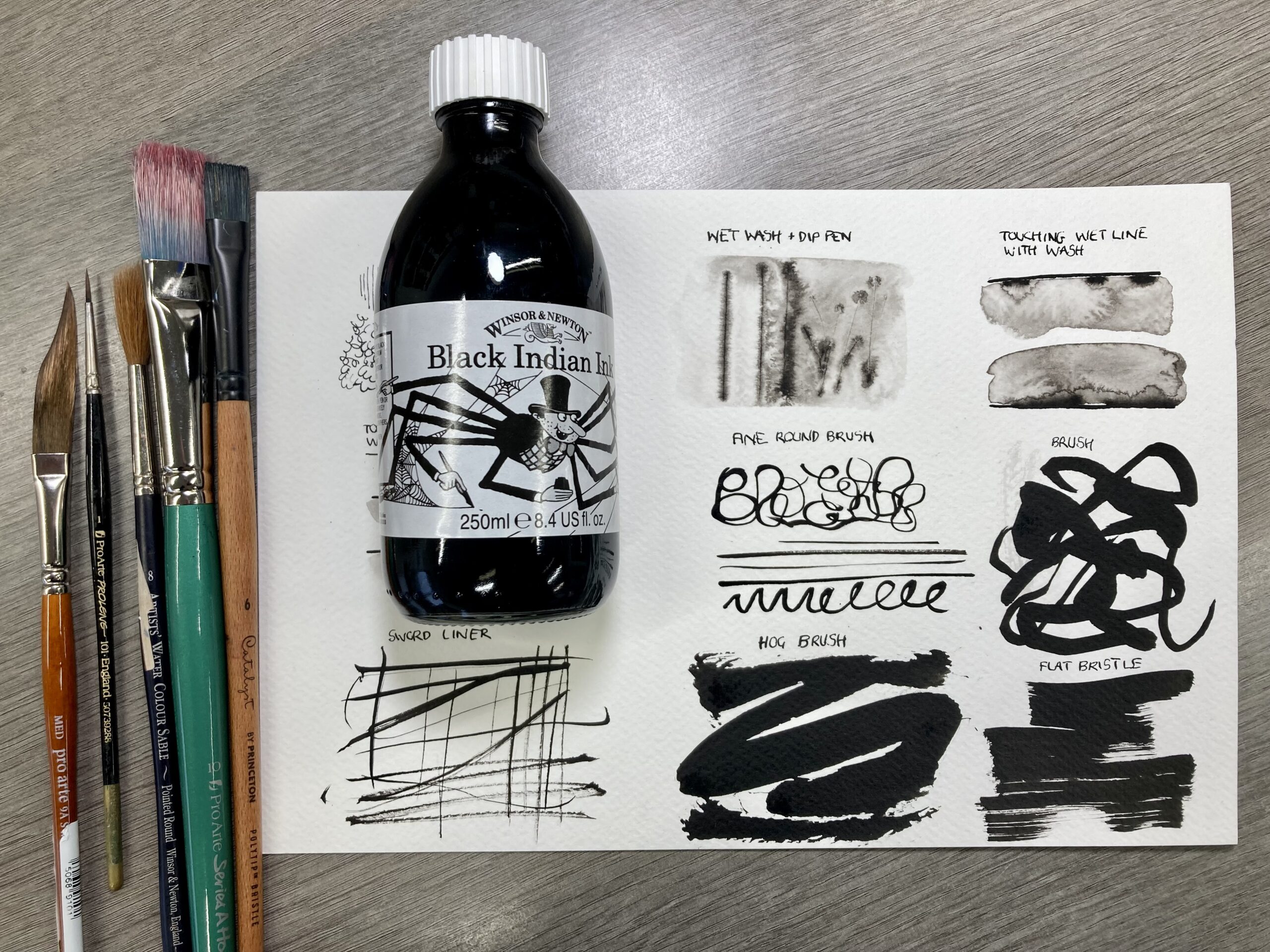 Make Your Mark With Ink  Ken Bromley Art Supplies