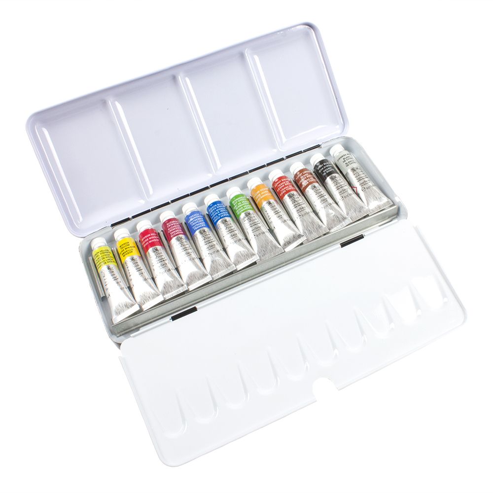 Winsor & Newton Professional Watercolor Paint Set - sketchers box - 12  tubes 5ml