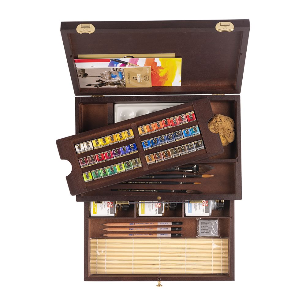 Rembrandt Master Watercolour Box | Bromleys Art Supplies