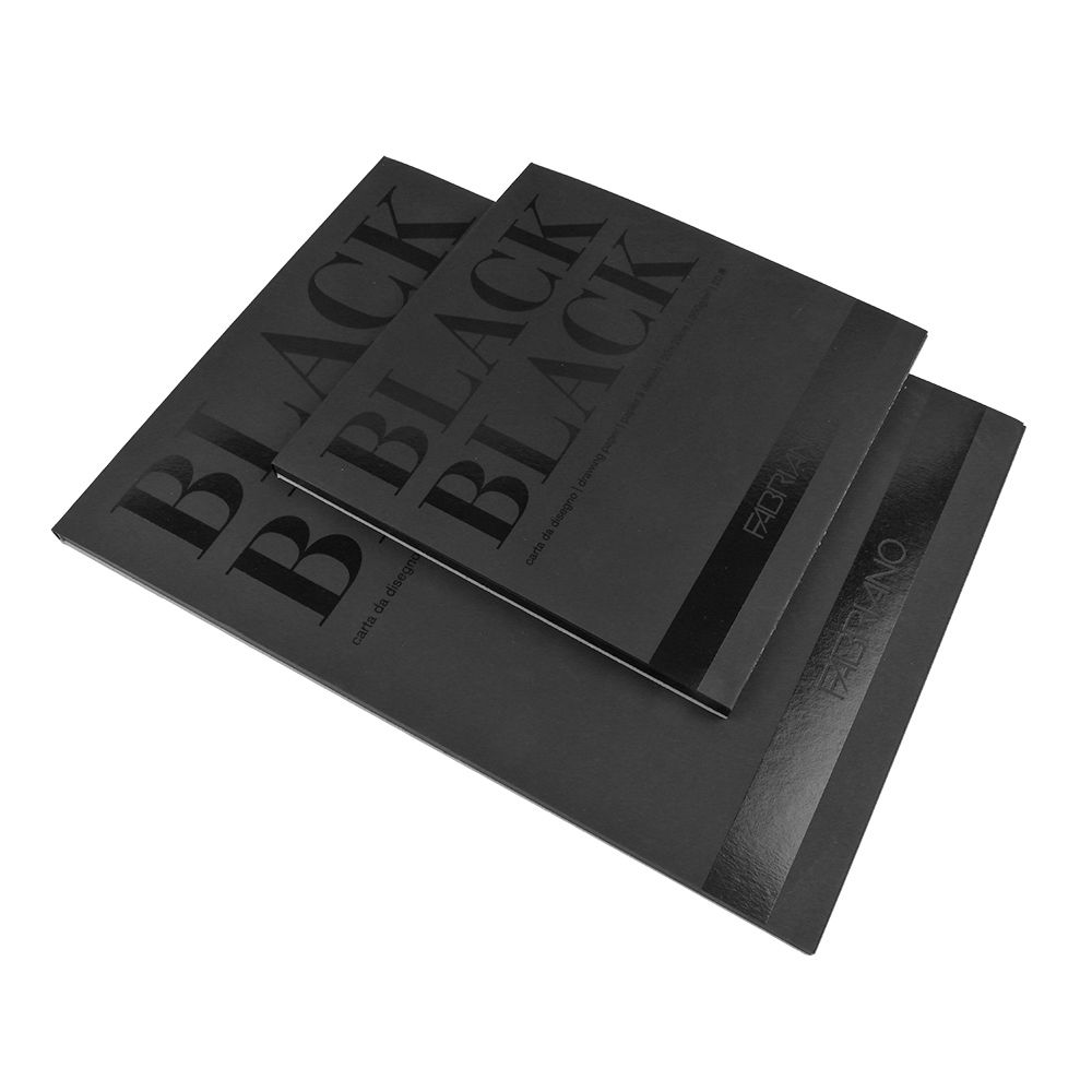 Black drawing paper block A3 - FOLIA - AliExpress