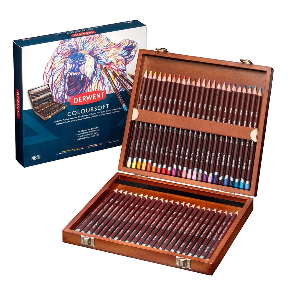 Derwent : Chromaflow Pencil : Tin Set of 48