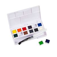 Derwent Watercolour Paint Pan Set of 12