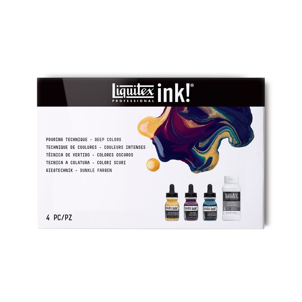 Liquitex Acrylic Inks  Liquitex, Acrylic artists, Alcohol ink
