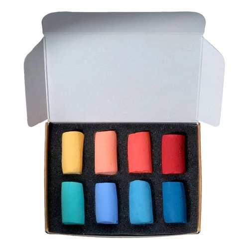 Image of Unison Colour Soft Pastel Summer Mini Half Stick Set of 8