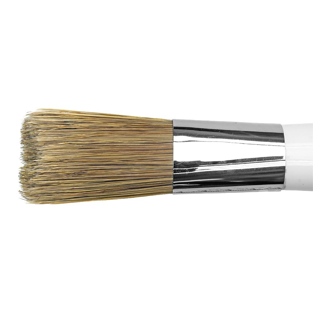 Bob Ross Paint Brush, 1, Foliage Bristle, White