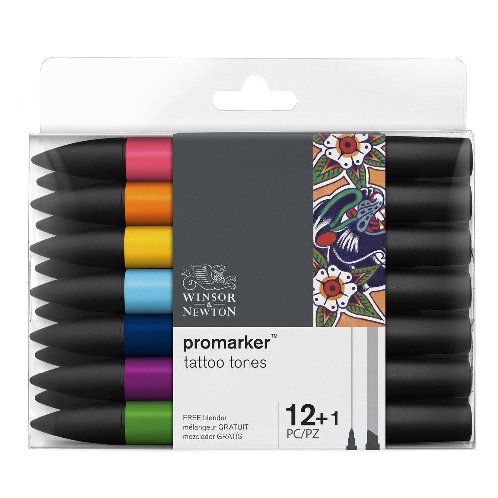 Winsor & Newton Promarker Watercolour Twin Tip Marker Pens -  UK