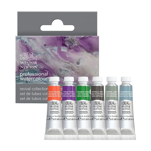 Winsor & Newton Professional Watercolour Revival Collection Tube Set ...