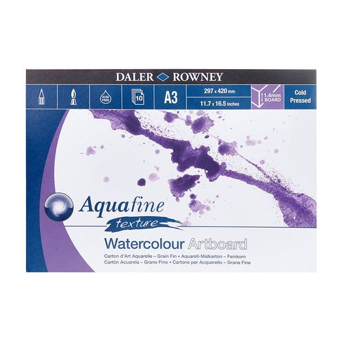 Daler Rowney Aquafine Watercolour Artboard Pad | Bromleys Art Supplies