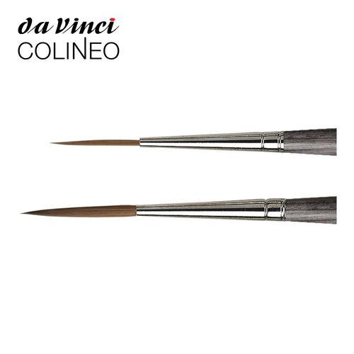 Da Vinci Colineo Synthetic Kolinsky Sable Brush - Round, Size 8