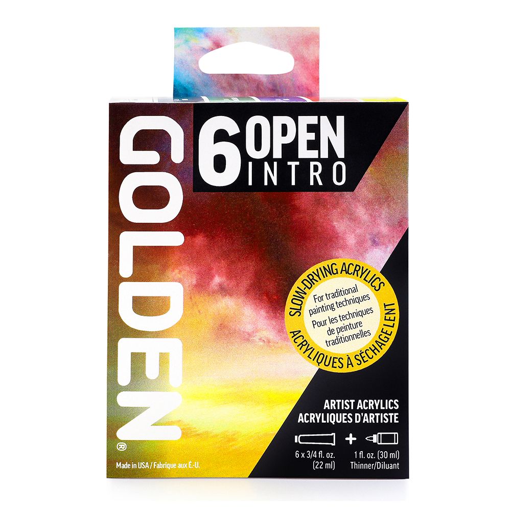 Golden Open Mixing Set 12 X 22ml tubes + Open Thinner – ARCH Art