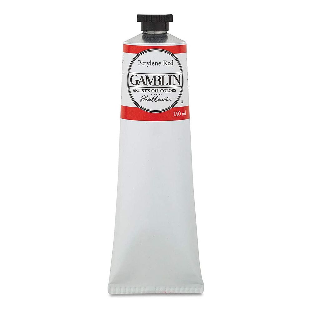 Gamblin Artists Oil Paints 150ml Tubes Bromleys Art Supplies   Gamblin Artists Oil Colours 150ml Tube Perylene Red  Preview 