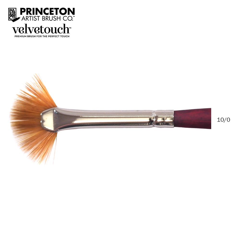 Princeton Velvetouch Series 3950 Brushes - Set of 4